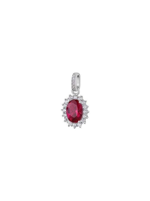 Privezak idealan za modernu damu - BROSWAY FANCY PASSION RUBY - Veličina 16mm ✔️Srebro 925 obloženo rodijumom ✔️- Poručite online!