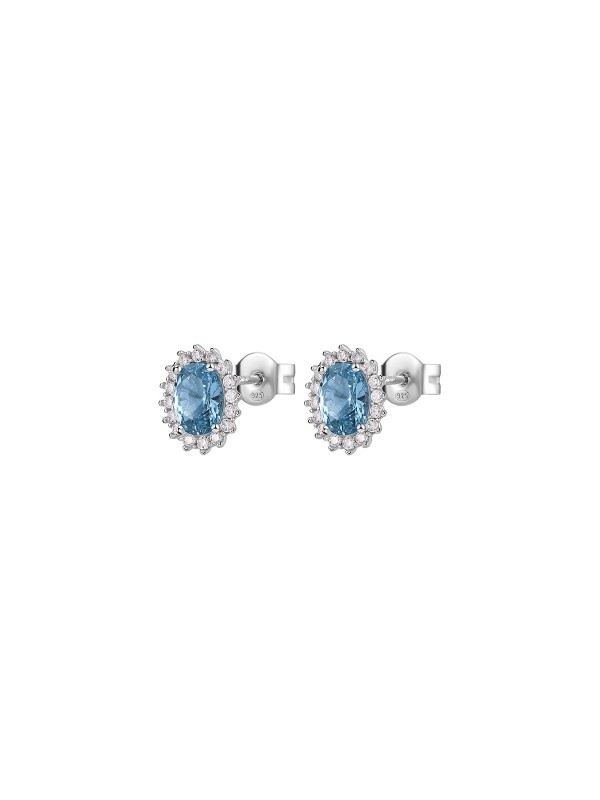 Dodir glamura za svaki dan - BROSWAY FANCY LIGHT BLUE - Veličina 10,5mm ✔️Srebrene minđuše ✔️Cirkoni ✔️- Poručite online!