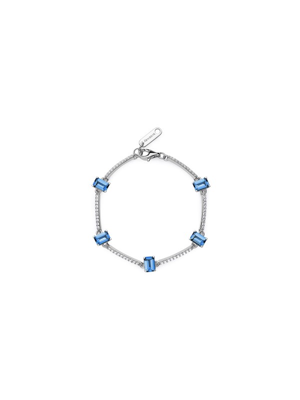 Unesite dodir ličnosti u vaš outfit - BROSWAY FANCY FREEDOM BLUE - Dužina 16cm ✔️Srebro 925 ✔️Plavi cirkoni ✔️- Poručite online!