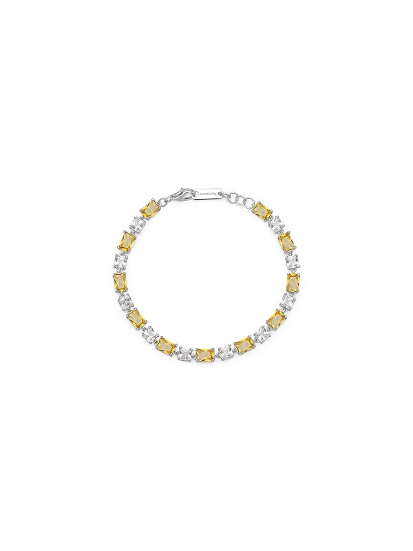 Istaknite svoj stil sa ovom narukvicom - BROSWAY FANCY ENERGY YELLOW - Dužina 18cm ✔️Srebro 925 obloženo rodijumom ✔️- Poručite online!