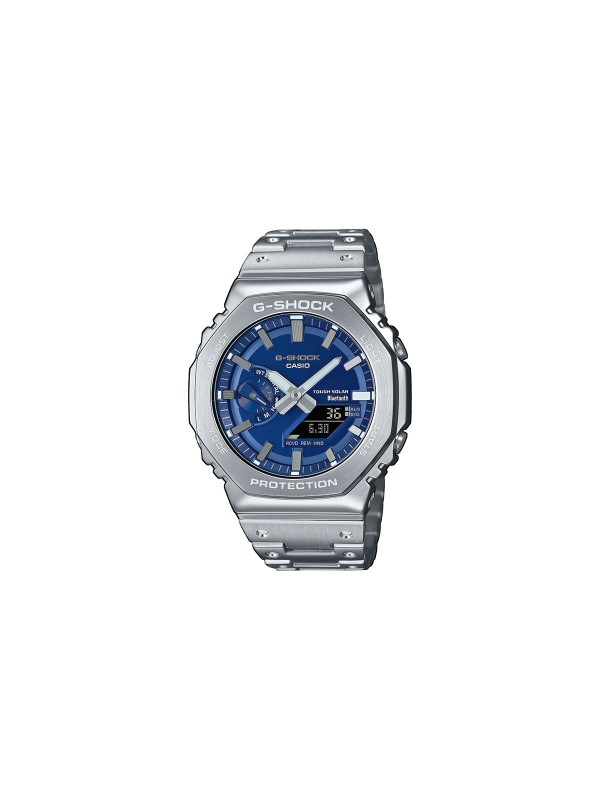 Muški sat - G-SHOCK FULL METAL 2100 - Solarni sat sa Bluetooth tehnologijom za poboljšanu tačnost i pouzdanost - Poručite online!