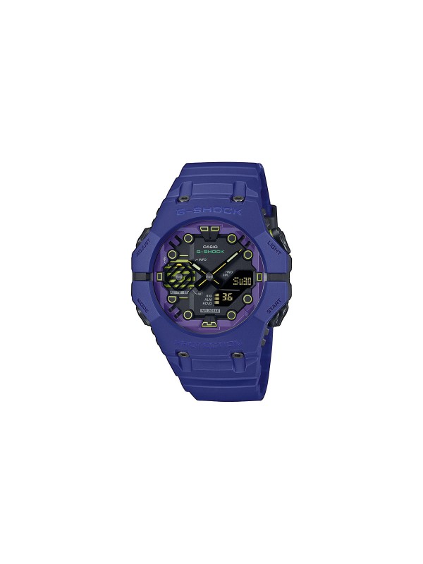 Otkrijte G-SHOCK GA-B001CBR-2AER, muški sat teget boje s Bluetoothom. Povežite se lako i uživajte u funkcionalnosti i stilu.