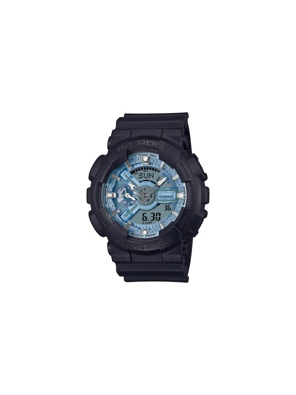 Otkrijte G-SHOCK GA-110CD-1A2ER, muški sat s ledeno plavim brojčanikom. Izdržljivost i stil u jednom, savršen za svaku avanturu.
