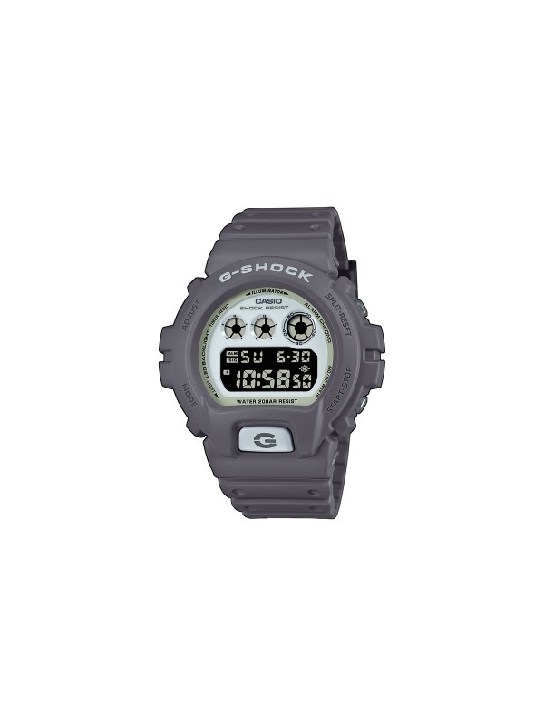 Otkrijte G-SHOCK DW-6900HD-8ER, muški sat sa osvetljenim brojčanikom. Savršen za one koji cene stil i funkcionalnost u mraku.