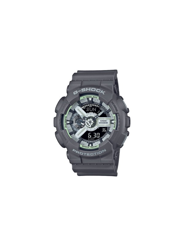Otkrijte G-SHOCK GA-110HD-8AER iz Hidden Glow serije - muški sat koji svetli u mraku, sa jedinstvenim lumiscentnim dizajnom.
