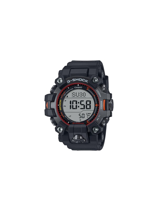 G-SHOCK MUDMAN: Tanji profil, otpornost na prašinu i udarce, solarni pogon, Bluetooth povezivanje, digitalni kompas sa duplim LCD ekranom.