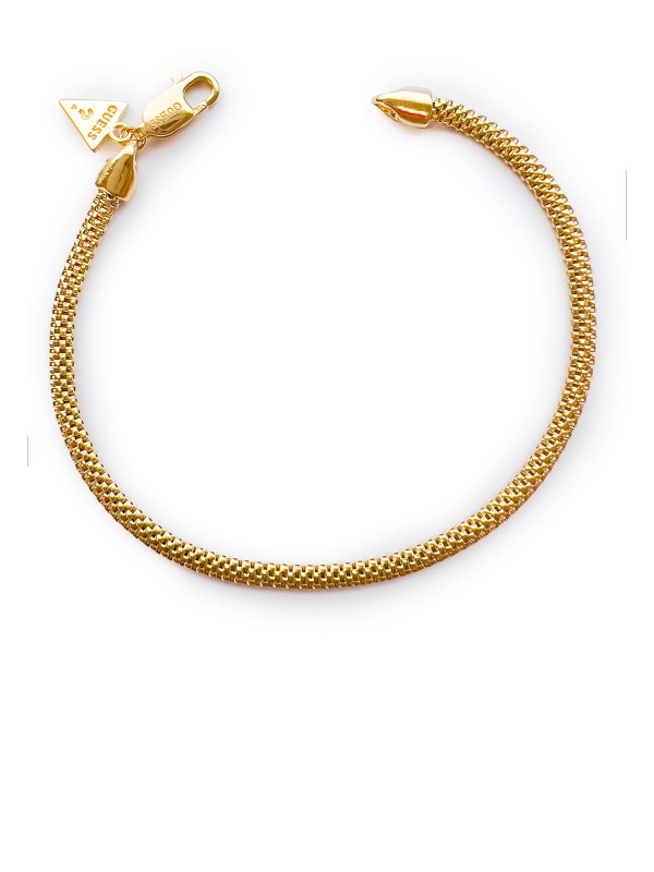 GUESS SREBRO 925: Elegantna CHAIN ogrlica od srebra 925 s 18ct zlatnom prevlakom, savršena za moderan i ženstven stil.