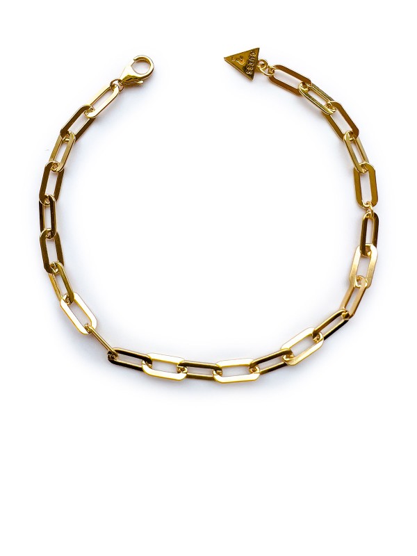 GUESS ogrlica od srebra 925 s 18ct zlatnom prevlakom, savršen izbor za moderan i ženstven stil. Dužina 46cm, dolazi u elegantnom pakovanju.