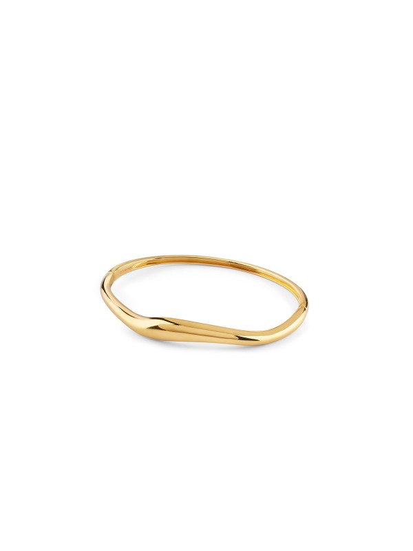 GUESS SREBRO 925: Elegantna FLUID narukvica od srebra 925 s 18ct zlatnom prevlakom, savršena za moderan i ženstven stil.