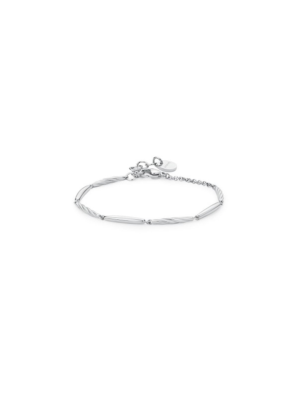 Brosway BAY14 ženska narukvica od nerđajućeg čelika u boji srebra. Dužina 18,5cm. Minimalistička i elegantna narukvica za svaki dan i svaku priliku.