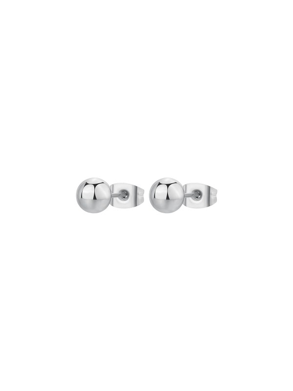 Brosway BNL111 ženske minđuše od nerđajućeg čelika u boji srebra, oblik kuglice. Veličina 6mm. Minimalistički dizajn za svakodnevno nošenje i eleganciju.