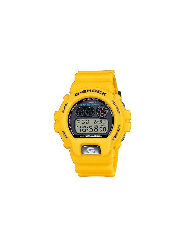 DW-6900TR-9ER žuti muški G-SHOCK sat iz jubilej serije 6900. Retro dizajn, super osvetljenje, 200m vodootpornost, limitirana edicija od bio gume!