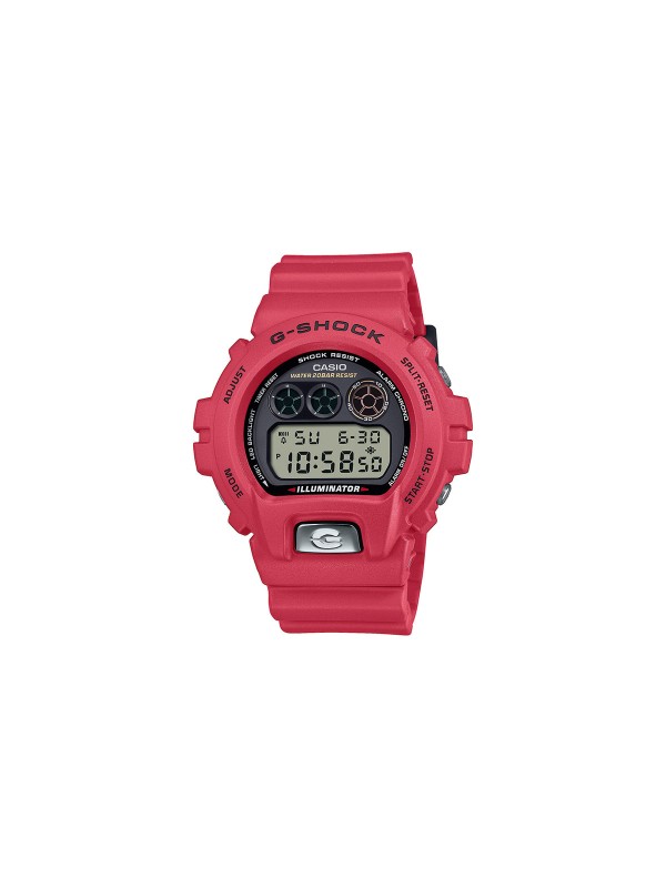 DW-6900TR-4ER crveni G-SHOCK sat, muški digitalni klasik povodom 30 godina serije 6900. Limitirano izdanje, otporno 200m, retro dizajn i osvetljenje!