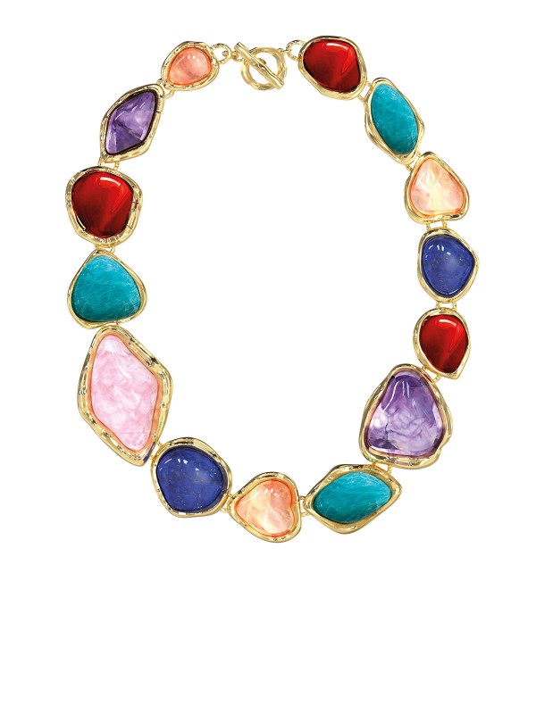 GUESS JUBN05300JWYGMCT/U – elegantna ženska ogrlica iz kolekcije . Izrađena od visokokvalitetnog legura metala u boji žutog zlata. Moderan dizajn koji se lako kombinuje sa dnevnim i večernjim stilom.