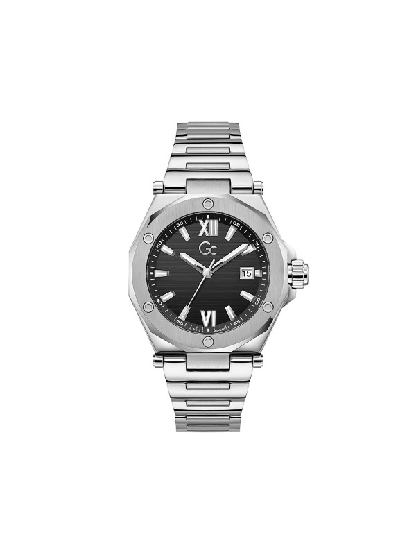 GC Z67004G2 – luksuzan muški elegantni sat iz kolekcije Fall 2025. Kućište i narukvica izrađeni su od visokokvalitetnog nerđajućeg čelika, sa kvarcni mehanizmom. U Boji Srebra i prepoznatljiv Gc dizajn čine ovaj model simbolom elegancije i stila.