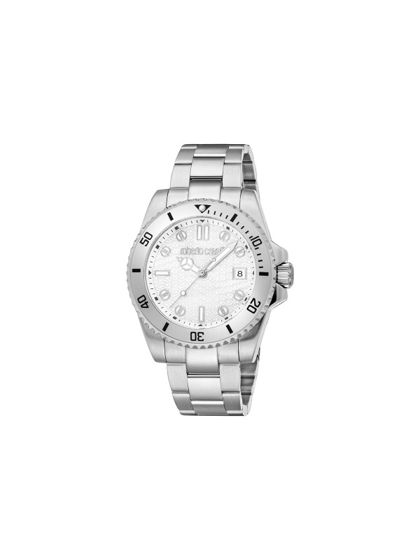 Roberto Cavalli Marte muški sat u srebrnoj boji sa kućištem od 42 mm. Kvarcni mehanizam i elegantan klasičan dizajn. Naruči online!