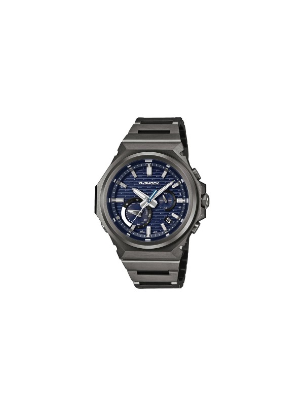 G-Shock G-Steel muški sat u crnoj boji od nerđajućeg čelika i karbonskih vlakana. Bluetooth, solarno napajanje i vodootpornost do 200 m. Naruči online!