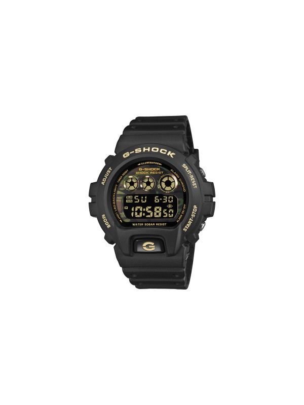Muški G-Shock digitalni sat sa kamuflažnim printom i gumenim kućištem. Štoperica, tajmer i vodootpornost do 200 m. Naruči online!