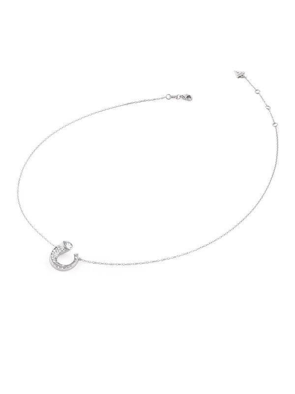 Ženska srebrna ogrlica Comet od srebra 925 sa pavé cirkonima. Elegantni privezak i podesiva dužina čine je savršenom za svaki dan.