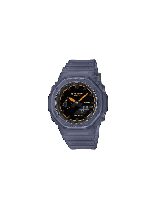 Muški G-Shock sportski sat u mat plavoj boji sa gumenom narukvicom. Otporan na udarce, analogno-digitalni prikaz, idealan za aktivan i moderan stil.