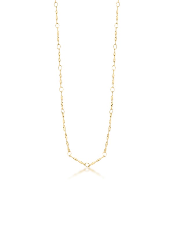 Ženska Brosway ESSENTIAL choker ogrlica u boji žutog zlata, dužine 44 cm. Elegantan i svestran dizajn. Naruči online!