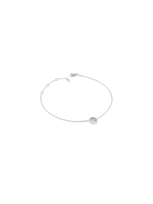 Ženska Guess Pretty narukvica od srebra 925 sa cirkonima i elegantnim dizajnom. Originalan nakit uz brzu dostavu. Poruči online!