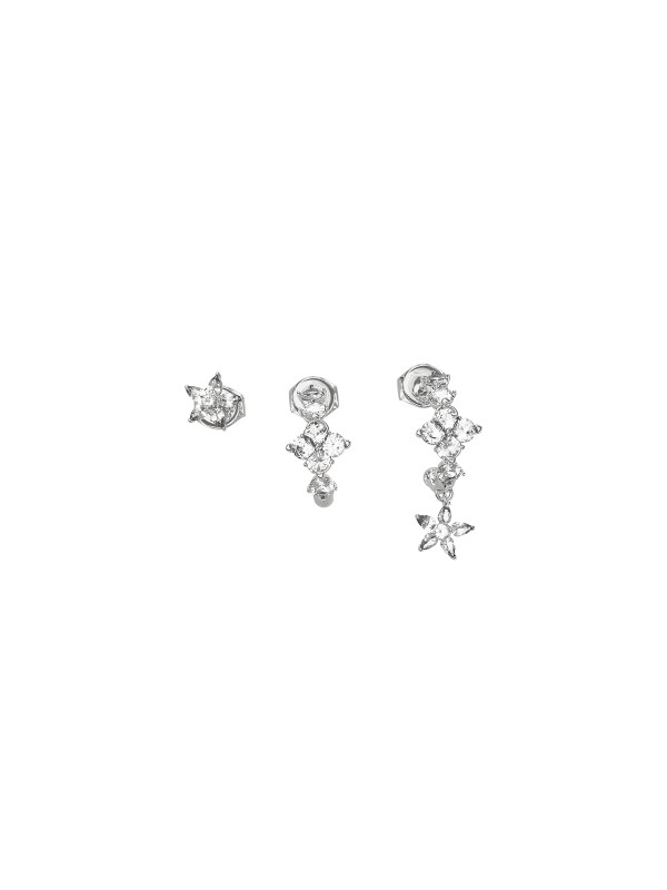 Guess ženske minđuše od nerđajućeg čelika u boji srebra sa cirkonima. Elegantne i moderne za svaku priliku. Kupite odmah online!