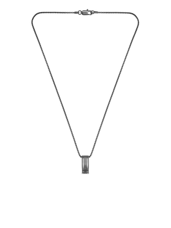 Muška ogrlica od nerđajućeg čelika u crnoj boji iz Brooks kolekcije. Elegantna i moderna, savršena za svaki dan. Kupite odmah online!