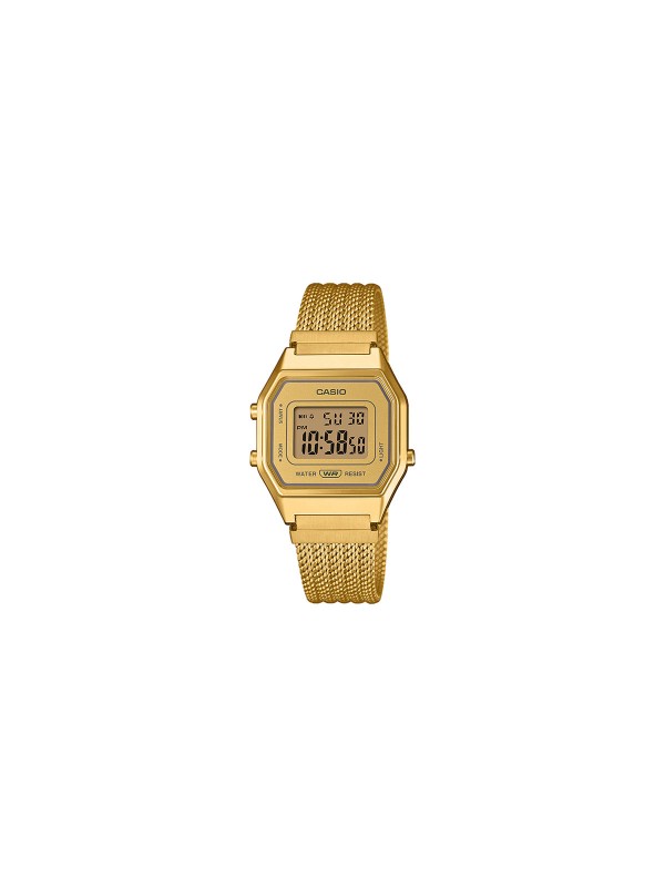 Ženski Casio sat od nerđajućeg čelika u boji zlata sa LED osvetljenjem, štopericom i alarmom. Dostava širom Srbije. Poruči odmah.