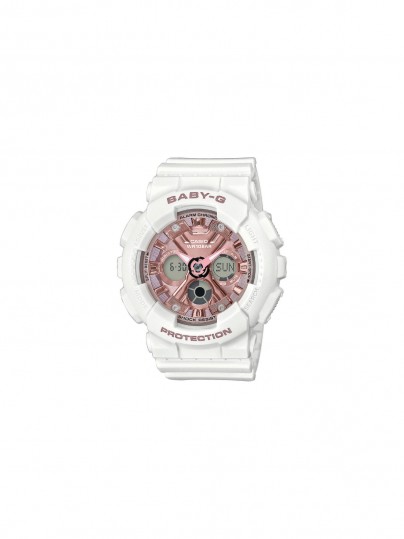 dimenzije kućišta: 46,30mm (visina od 12-6) / 43,30mm (širina  od 9-3)
težina: 45g
materijal kućišta: gumeno kućište 
materijal narukvice: gumena narukvica 
mehanizam: kvarcni analogno digitalni