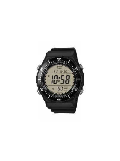CASIO AE-1700H-1AVEF digitalni sportski sat sa crnom koronom, velikim ekranom, LED svetlom, dugom baterijom i vodootpornošću do 100m.