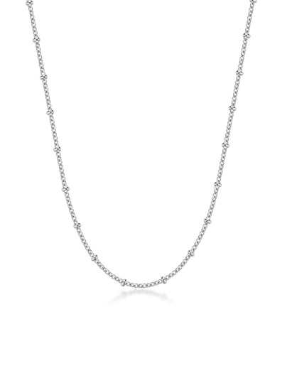 Brosway BNL035 ženska dugačka ogrlica od nerđajućeg čelika u boji srebra. Dužina 56cm. Minimalistički i svestran komad za svaki dan.