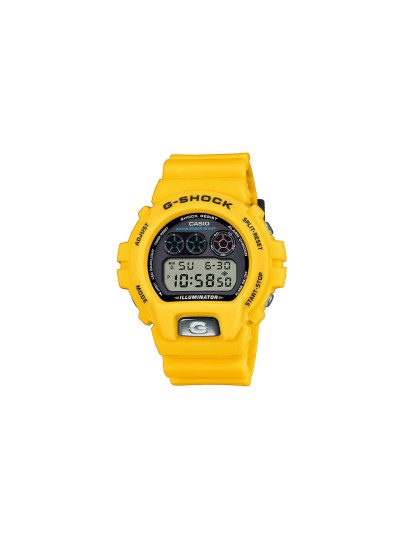 DW-6900TR-9ER žuti muški G-SHOCK sat iz jubilej serije 6900. Retro dizajn, super osvetljenje, 200m vodootpornost, limitirana edicija od bio gume!