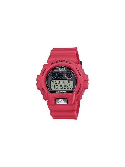 DW-6900TR-4ER crveni G-SHOCK sat, muški digitalni klasik povodom 30 godina serije 6900. Limitirano izdanje, otporno 200m, retro dizajn i osvetljenje!