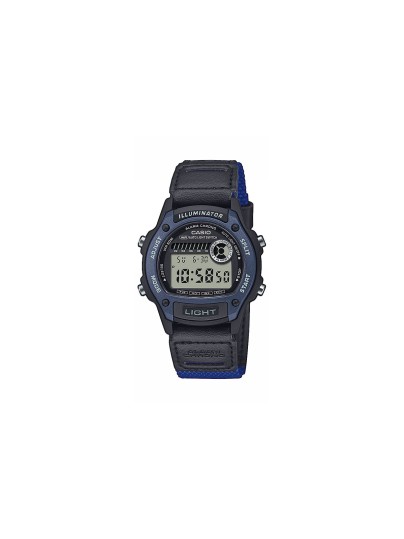 CASIO W-220HF-2AVEF – moderan muški digitalni sat iz kolekcije Timeless Men, izrađen od gumeno kućište sa platnenom narukvicom. Pouzdan kvarcni mehanizam, vodootporan dizajn i udobno pristajanje, idealno za svakodnevno nošenje.