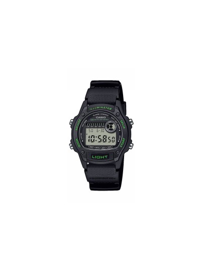CASIO W-220H-1A3VEF – moderan muški digitalni sat iz kolekcije Timeless Men, izrađen od gumeno kućište sa gumenom narukvicom. Pouzdan kvarcni mehanizam, vodootporan dizajn i udobno pristajanje, idealno za svakodnevno nošenje.