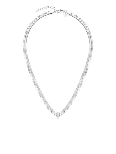 ROSEFIELD JNSCS-J1188 – elegantna ženska ogrlica iz kolekcije Rosefield. Izrađena od visokokvalitetnog nerđajućeg čelika u boji srebra. Savršena kombinacija modernog dizajna i sofisticiranog stila, idealna za svaku priliku.