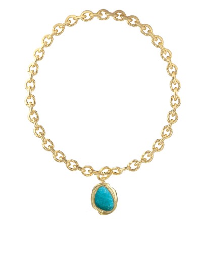 GUESS JUBN05306JWYGTQT/U – elegantna ženska ogrlica iz kolekcije . Izrađena od visokokvalitetnog legura metala u boji žutog zlata. Moderan dizajn koji se lako kombinuje sa dnevnim i večernjim stilom.