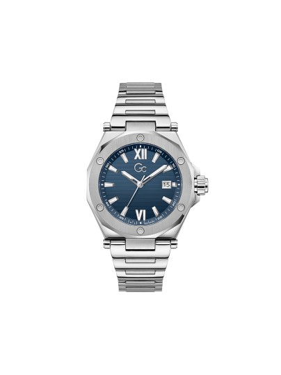 GC Z67001G7 – luksuzan muški elegantni sat iz kolekcije Fall 2025. Kućište i narukvica izrađeni su od visokokvalitetnog nerđajućeg čelika, sa kvarcni mehanizmom. U Boji Srebra i prepoznatljiv Gc dizajn čine ovaj model simbolom elegancije i stila.