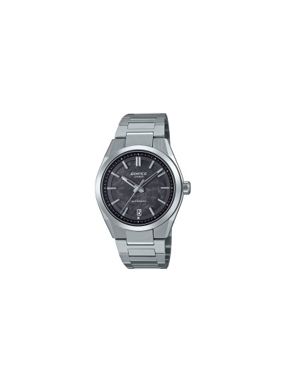 CASIO EDIFICE EFK-100CD-1AER – automatski muški sat sa brojčanikom od crnih karbonskih vlakana i providnom poleđinom kućišta, izrađen od nerđajućeg čelika u boji srebra. Brojčanik inspirisan trkačkim automobilima, donosi sportsku dinamiku i sofisticiran izgled, dok safirno staklo i vodootpornost do 100m garantuju pouzdanost i dugotrajnost. Unutrašnji mehanizam sa rezervom snage od 40 sati pruža snagu i tačnost u svakom trenutku.