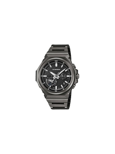 G-SHOCK G-STEEL muški sat u crnoj boji od nerđajućeg čelika i karbona. Bluetooth, solarno napajanje i vodootpornost do 200 m. Naruči online!