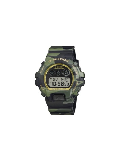 Muški G-Shock Bold Camo digitalni sat sa crno-zelenim kamuflažnim printom. Štoperica, tajmer i vodootpornost do 200 m. Naruči online!