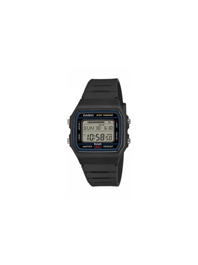 Casio digitalni sat sa Bluetooth konekcijom, brojačem koraka i pametnim funkcijama. LED osvetljenje i memorija do 200 krugova. Naruči online!