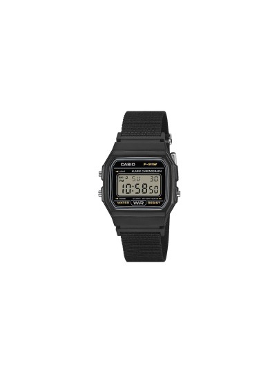Casio unisex digitalni sat sa platnenom narukvicom od recikliranih vlakana. LED osvetljenje, štoperica, alarm i vodootpornost. Naruči online!