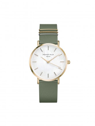 WEST VILLAGE OLIVE GREEN GOLD