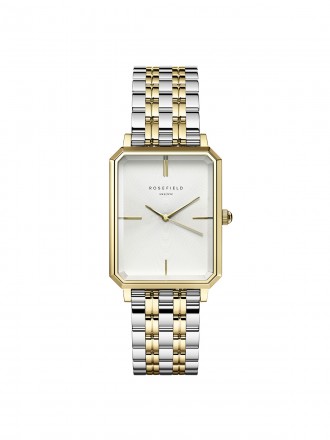 The Octagon White Sunray Steel SilverGold Dualtone