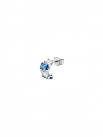FANCY FREEDOM BLUE - Ženska single minđuša od 11mm