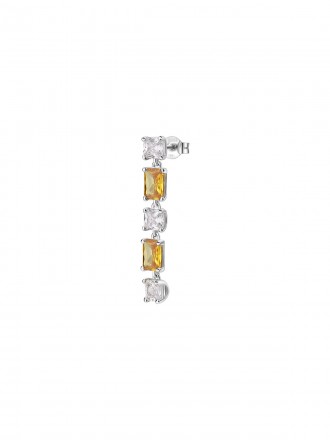 FANCY ENERGY YELLOW - Single minđuša dužine 3cm